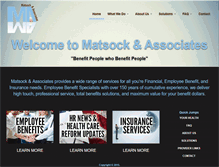 Tablet Screenshot of matsock.com